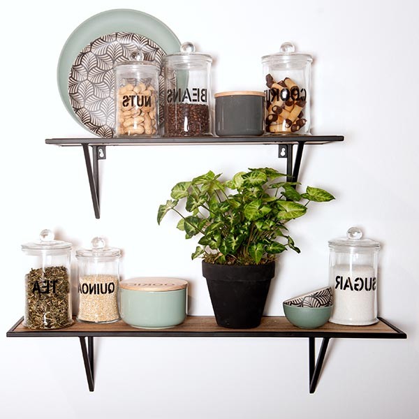 iChica - Luxe Metalen Wandplanken iChica - Luxe Metalen Wandplanken