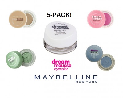 iChica - Maybelline 5-Pack Dream Mousse Eyecolor iChica - Maybelline 5-Pack Dream Mousse Eyecolor