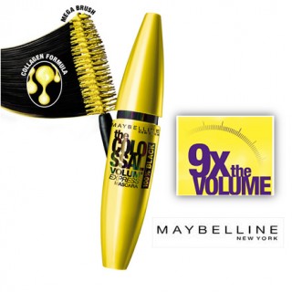 iChica - Maybelline Volum' Express Colossal 100% Black