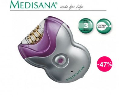 iChica - Medisana Epilator EPG met gouden coating - 47% korting iChica - Medisana Epilator EPG met gouden coating - 47% korting
