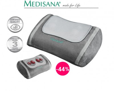 iChica - Medisana Shiatsu SMC Massagekussen met Infraroodfunctie iChica - Medisana Shiatsu SMC Massagekussen met Infraroodfunctie