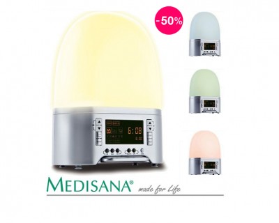 iChica - Medisana Sunrise Lichtwekker - Ideaal voor de herfst en winter iChica - Medisana Sunrise Lichtwekker - Ideaal voor de herfst en winter