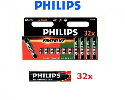 iChica - Nooit meer zonder batterijen! Een 32-Pack Philips Powerlife AA batterijen voor slechts â¬9,95 iChica - Nooit meer zonder batterijen! Een 32-Pack Philips Powerlife AA batterijen voor slechts â¬9,95