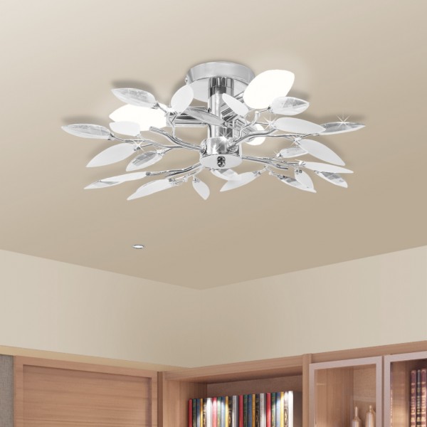 iChica - Plafondlamp Kristallen Bladeren iChica - Plafondlamp Kristallen Bladeren