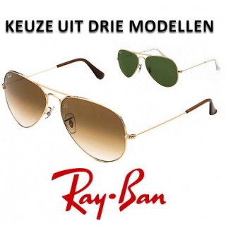 iChica - Ray-Ban Aviator 3025 Zonnebrillen iChica - Ray-Ban Aviator 3025 Zonnebrillen
