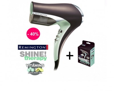 iChica - Remington Shine Therapy Haardroger met gratis navulling iChica - Remington Shine Therapy Haardroger met gratis navulling