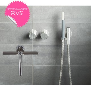 iChica - RVS Raamwisser Met Houder iChica - RVS Raamwisser Met Houder