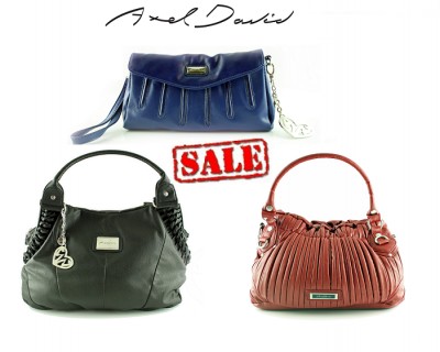 iChica - Sale met 6 verschillende elegante, stoere en hoge kwaliteit tassen van het prachtige tassenlabel Axel David!