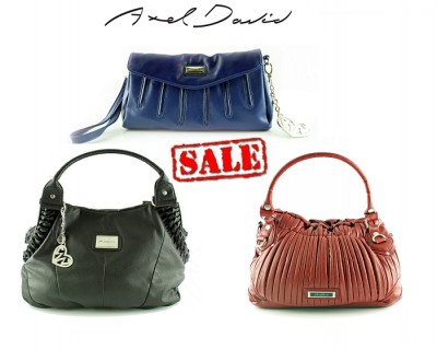 iChica - Sale met 6 verschillende elegante, stoere en hoge kwaliteit tassen van het prachtige tassenlabel Axel David! iChica - Sale met 6 verschillende elegante, stoere en hoge kwaliteit tassen van het prachtige tassenlabel Axel David!