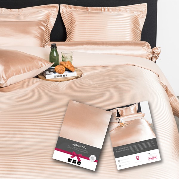 iChica - Satin-Stripe Dekbedovertreksets iChica - Satin-Stripe Dekbedovertreksets