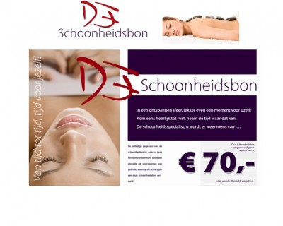 iChica - Schoonheidsbon ter waarde van EUR 70, nu slechts EUR 18,75!