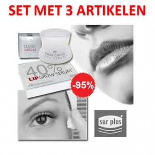 iChica - Set met 3 Sur Plus verjongingsproducten iChica - Set met 3 Sur Plus verjongingsproducten