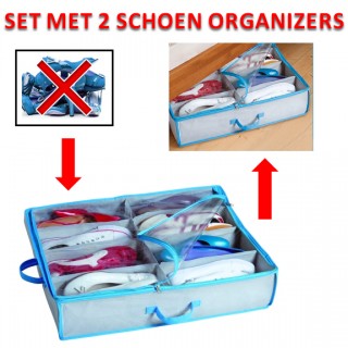 iChica - Set met twee Schoen Organizers iChica - Set met twee Schoen Organizers