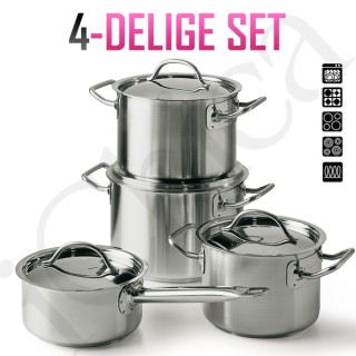 iChica - Sola 4-Delige Pannenset Profiline iChica - Sola 4-Delige Pannenset Profiline