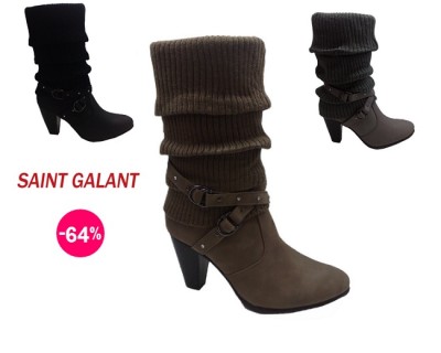 iChica - Stijlvolle en warme enkellaarzen van Saint Galant in vijf winterse kleuren iChica - Stijlvolle en warme enkellaarzen van Saint Galant in vijf winterse kleuren