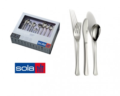 iChica - Stijlvolle Sola Monique 70-delige bestekset voor 8 personen! iChica - Stijlvolle Sola Monique 70-delige bestekset voor 8 personen!