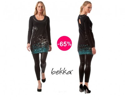 iChica - Stijlvolle tuniek van Bekkq - 65% korting iChica - Stijlvolle tuniek van Bekkq - 65% korting