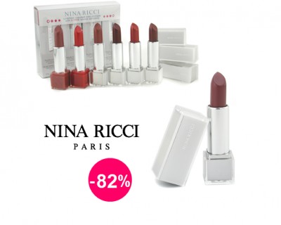 iChica - Superexclusieve Nina Ricci Colour Collection Lipstickset iChica - Superexclusieve Nina Ricci Colour Collection Lipstickset