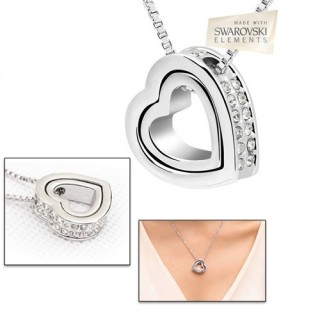 iChica - Swarovski Elements Harten Collier iChica - Swarovski Elements Harten Collier