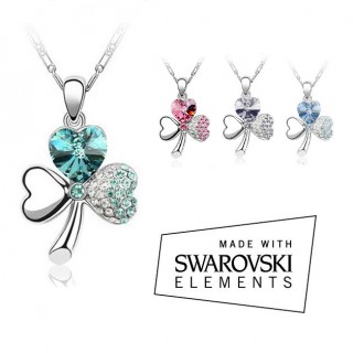 iChica - Swarovski Elements Klavertje 3 Colliers