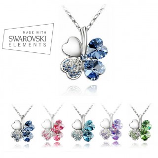 iChica - Swarovski Elements Klavertje 4 Colliers