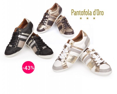 iChica - Trendy leren Pantofola d'Oro Pesaro Broque Sneakers - Kies uit 3 kleuren iChica - Trendy leren Pantofola d'Oro Pesaro Broque Sneakers - Kies uit 3 kleuren
