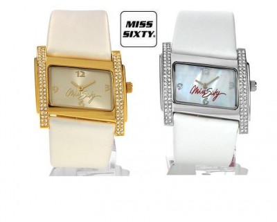 iChica - Trendy Miss Sixty horloges in goud of zilver iChica - Trendy Miss Sixty horloges in goud of zilver