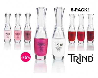 iChica - Trind 8-Pack Caring Color Nagellak Met 8 Kleuren iChica - Trind 8-Pack Caring Color Nagellak Met 8 Kleuren