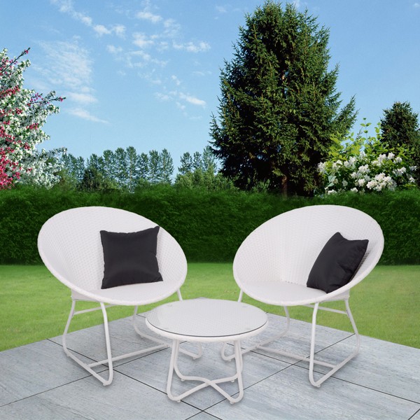 iChica - Tuinset Wit iChica - Tuinset Wit