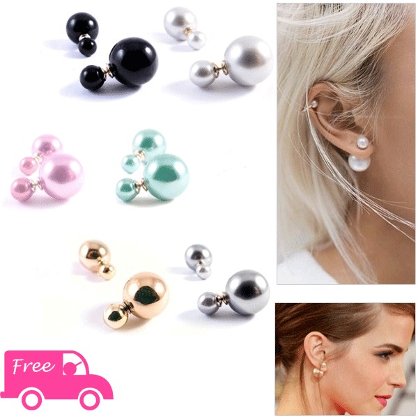iChica - Twee Sets Double Dots Oorbellen iChica - Twee Sets Double Dots Oorbellen