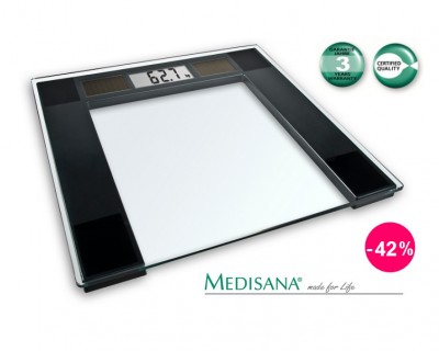 iChica - Ultraplatte Medisana design personenweegschaal op zonne-energie iChica - Ultraplatte Medisana design personenweegschaal op zonne-energie