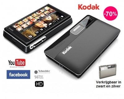 iChica - Ultraslanke designcamera met aanraakscherm: de Kodak Slice iChica - Ultraslanke designcamera met aanraakscherm: de Kodak Slice