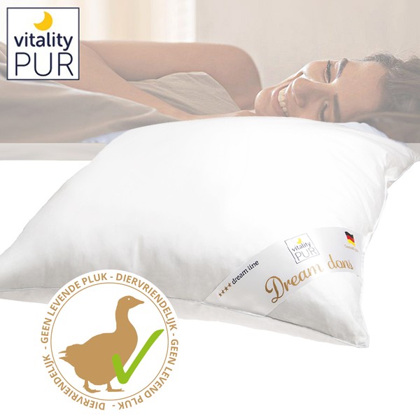 iChica - Vitality Pur Dream Dons Hoofdkussen iChica - Vitality Pur Dream Dons Hoofdkussen