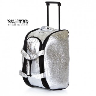 iChica - WANTED Weekend Bag Zilver iChica - WANTED Weekend Bag Zilver