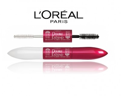 iChica - Wimperverlengende supermascara van L'Oreal: Double Extend Beauty Tubes iChica - Wimperverlengende supermascara van L'Oreal: Double Extend Beauty Tubes