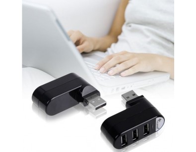 IDiva - 180 Graden Draaibare Usb Splitter