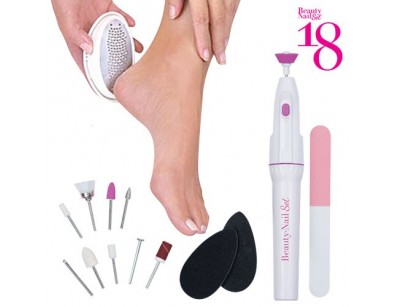 IDiva - 18-Delige Pedicure- En Manicure Set IDiva - 18-Delige Pedicure- En Manicure Set