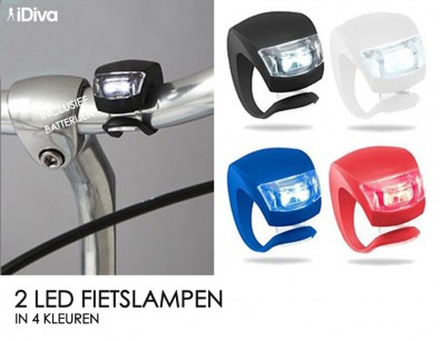 IDiva - 2 Led Fietslampen