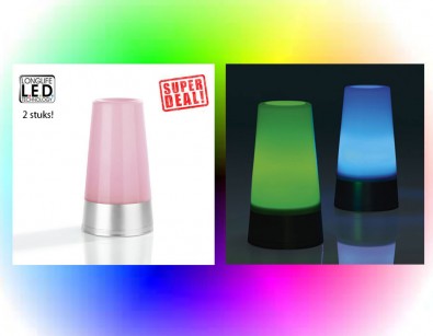 IDiva - 2 X Led Mood Lamp IDiva - 2 X Led Mood Lamp