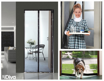 IDiva - 2-Pack Magnetische Hordeur IDiva - 2-Pack Magnetische Hordeur