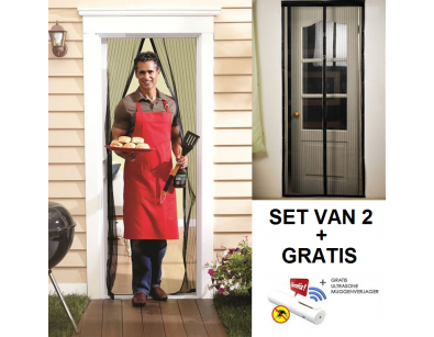 IDiva - 2X Hordeur + Gratis Muggenverjager IDiva - 2X Hordeur + Gratis Muggenverjager