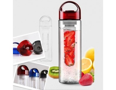 IDiva - 2X Waterfles Met Fruit Filter IDiva - 2X Waterfles Met Fruit Filter