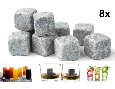 IDiva - 8 Ice Stones Koelblokjes IDiva - 8 Ice Stones Koelblokjes