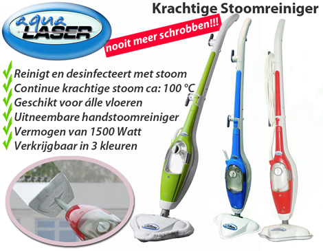 IDiva - Aqua Laser Gold Stoomreiniger IDiva - Aqua Laser Gold Stoomreiniger