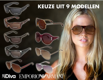 IDiva - Armani Zonnebrillen IDiva - Armani Zonnebrillen
