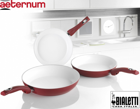 IDiva - Bialetti Ceramica Koekenpannenset IDiva - Bialetti Ceramica Koekenpannenset