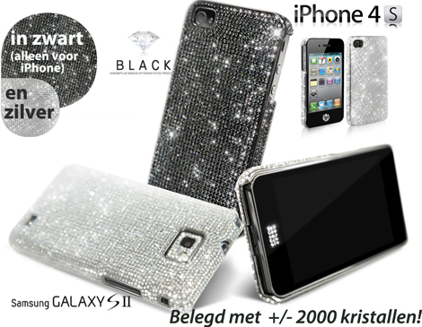 IDiva - Bling Case Voor Iphone 4/4S En Samsung Galaxy S Ii