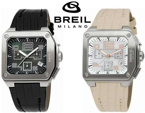 IDiva - Breil Milano Logo Chrono Horloge IDiva - Breil Milano Logo Chrono Horloge