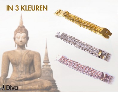 IDiva - Buddha to Buddha Style Schakelarmband IDiva - Buddha to Buddha Style Schakelarmband