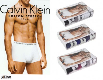 IDiva - Calvin Klein 3-Pack Boxer Shorts IDiva - Calvin Klein 3-Pack Boxer Shorts
